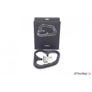 PUIG 4612D, passagergreb til tanken, alu-farvet, Suzuki