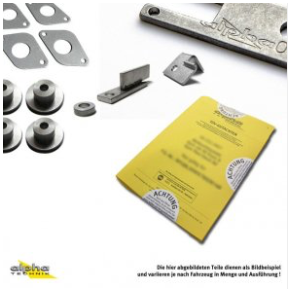 Alpha 34hk MC Droslingskit, Honda CBF600F, PC19