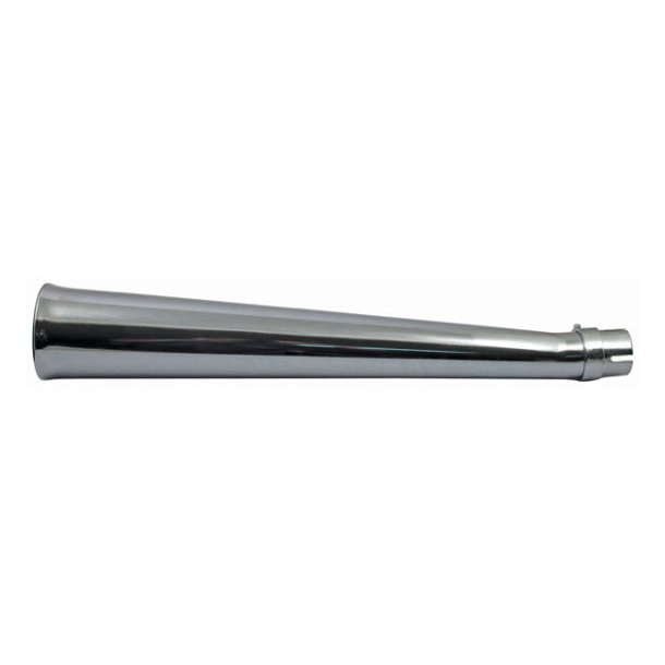 Megaphone Upswept, universal udstdning, chrom