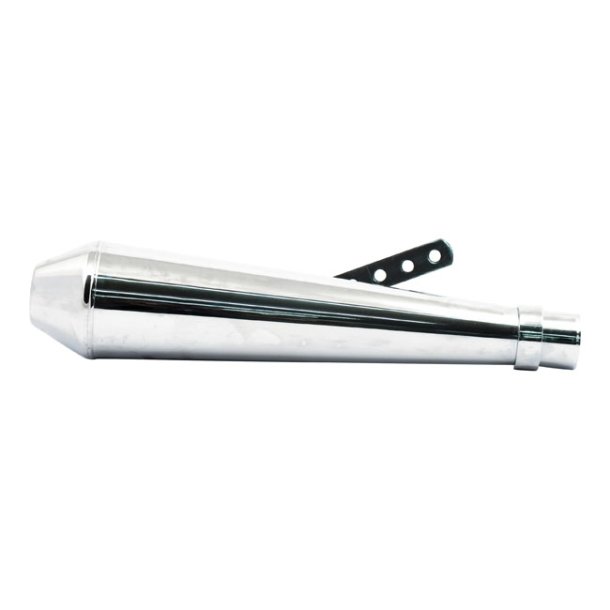 Megaton universal muffler 18", Chrome