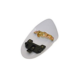 Bags&aelig;de (passager) cover, hvid, se modelliste