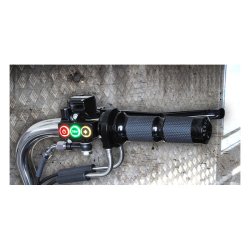 Rebuffini, RR90 Radial Handlebar Control kit, Black