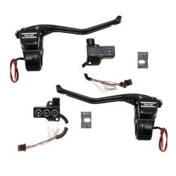 Rebuffini, RR90 Radial Handlebar Control kit, Black