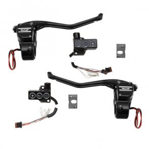 Rebuffini, RR90 Radial Handlebar Control kit, Black