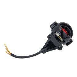 Motone Lecter, klassisk LED baglygte, sort, klassisk