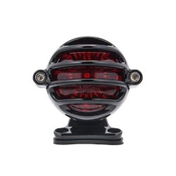 Motone Lecter, klassisk LED baglygte, sort, klassisk