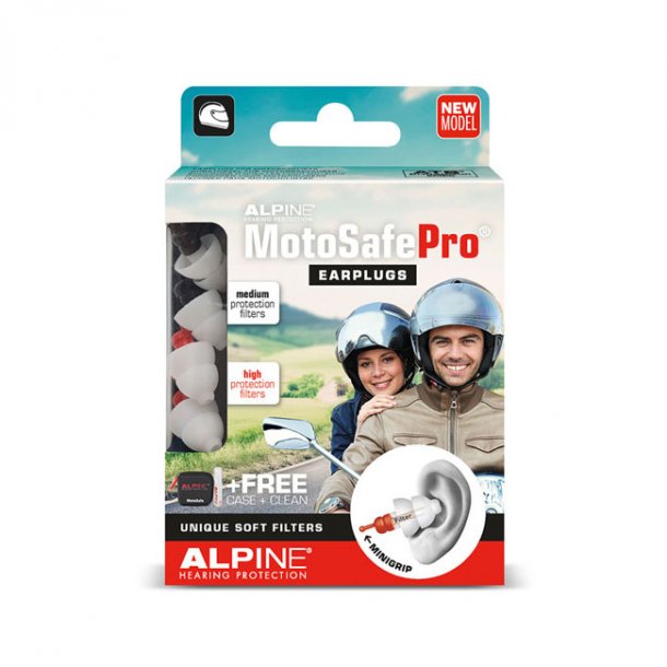 Alpine Motosafe PRO blde repropper medium/hj beskyttelse