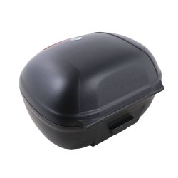  Hepco &amp; Becker Journey 50 topboks sort inkl. universal monteringsplade