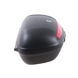  Hepco &amp; Becker Journey 50 topboks sort inkl. universal monteringsplade