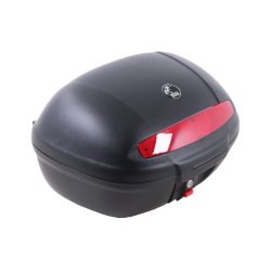  Hepco &amp; Becker Journey 50 topboks sort inkl. universal monteringsplade