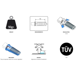 Puig Racing, alu fodhviler, mange farver