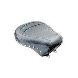 Wide Touring Studded REAR Seat - MC bags&aelig;de - Harley-Davidson FX/FL Big Twin