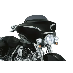 Kryakyn 8695 Chrome liste (Bat Lashes) Harley-Davidson Fairing 96-13 (except Roadglides)