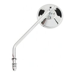 Rundt Spejl, Chrome, Lang Arm