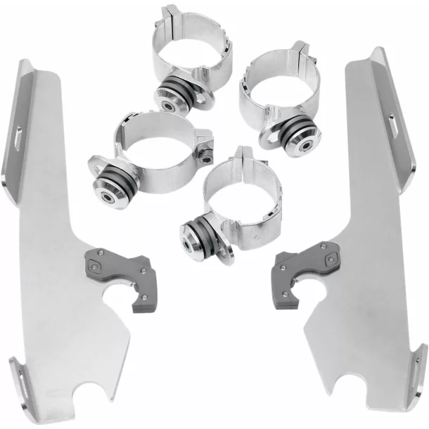 Memphis Shades Fats/Slim Windshield Trigger-Lock Complete Mount Kit