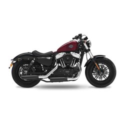 Kesstech, 3' Slip-on, sort eller chrom, ESE, Harley Davidson Sportster XL, 2017-2020, EU godk.