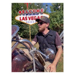 MCS Denim Vest - LUX - Sort - Rain Splitter