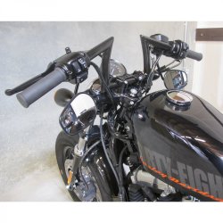 Biltwell Keystone MC styr 1 tomme chrom eller sort