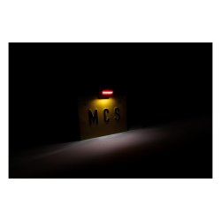 Baglygte LED med nummerpladelys "Clamp-on" 