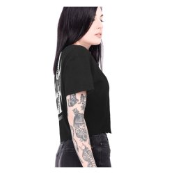 WCC OG crop T-shirt black Dame
