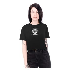 WCC OG crop T-shirt black Dame