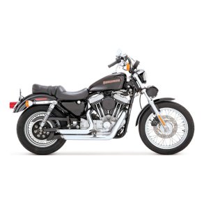 Thorcat Vance & Hines Anarchy 2-i-2, EU-GODKENDT, Chrom, XL Sportster 1990-2003