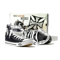 WCC Warrior hi-tops sko sort UNISEX