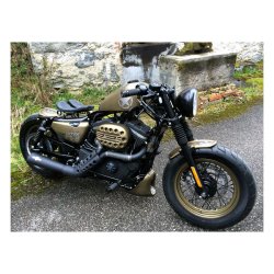 Cult-Werk Bug Spoiler Bobber, Plov, Umalet, HD Sportster XL 2004-2020