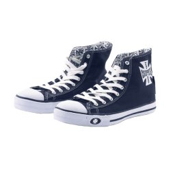 WCC Warrior hi-tops sko navy UNISEX