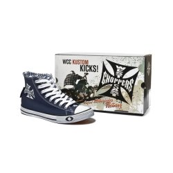 WCC Warrior hi-tops sko navy UNISEX