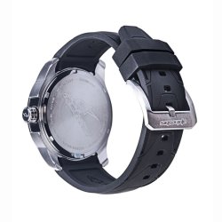 Alpinestars Satined Steel Watch, Black, armbndsur