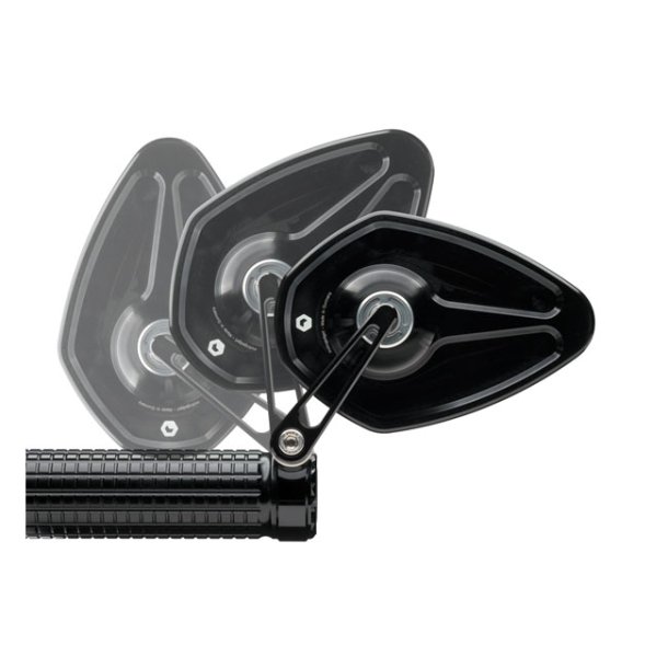 Motogadget PACE styrendespejl, black