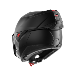 Shark Oxo Modular Hjelm, Dark Shadow, Mat Sort eller Blank Gr