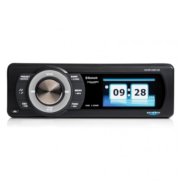 Harley Davidson, Aquatic Waterproof SiriusXM, Bluetooth, USB &amp; MP3 Media Player with AM/FM Radio 