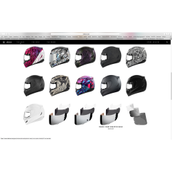 ICON Airmada MC Hjelm, mange designs