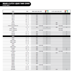 Puig bremsevskelg, 6 farver