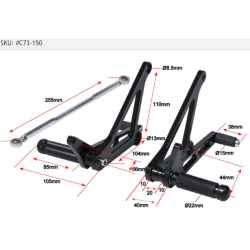 Highway Hawk fodhvilerst, tilbagerykkerst, universal