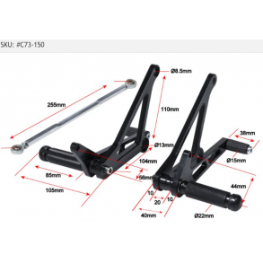 Highway Hawk fodhvilerst, tilbagerykkerst, universal