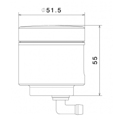Rizoma CT157 NOTCH 31 cm3 Bremsevskebeholder, 3 farver, ny 2019
