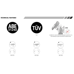 Puig Visir, clip-on, vindskrmforhjer