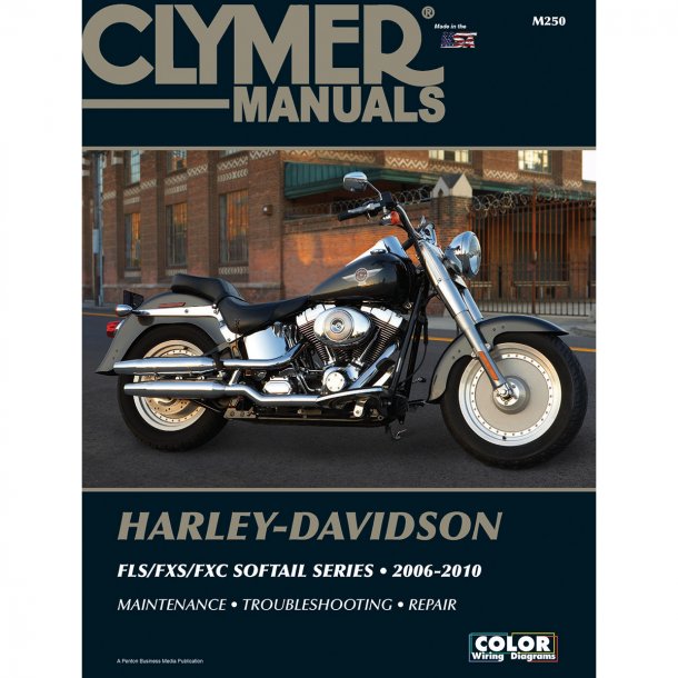 Clymer M250, reparationshndbog, Harley, Softtail, 2006-2010