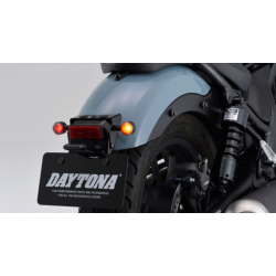 Daytona D-Light, SOL LED blinkst med bremse- og krelys, sorte