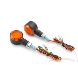 Daytona D-Light, SOL LED blinkst med bremse- og krelys, sorte