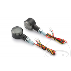 Daytona D-Light, SOL LED blinkst med bremse- og krelys, sorte