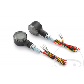 Daytona D-Light, SOL LED blinkst med bremse- og krelys, sorte