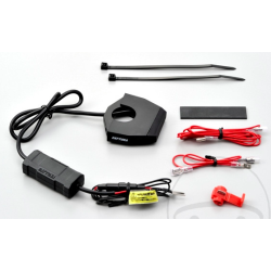 Daytona Dobbelt USB, 2 x USB stik, 22/25 mm styr