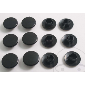 JMP Black dots, sorte bolt pynt, bolt cover