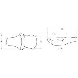 Saddlemen Explorer Ultimate comfort sde, VN900 Classic