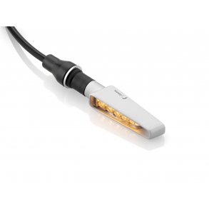 Rizoma FR130 VISION, Running LED blink (SMD), sort eller alu