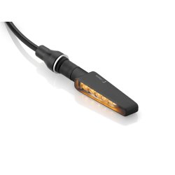 Rizoma FR130 VISION, Running LED blink (SMD), sort eller alu